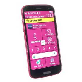 中古 ジャンクスマートフォン FCNT らくらくスマートフォン 64GB ピンク F-52B ※ピン曲がりにつきカードスロット使用不可 ※保証無し返品不可の商品となります