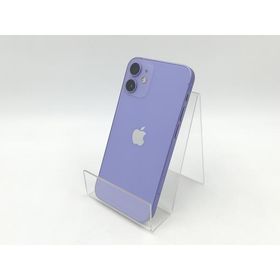 【中古】Apple 国内版 【SIMフリー】 iPhone 12 mini 256GB パープル MJQE3J/A【千葉】保証期間１ヶ月【ランクC】