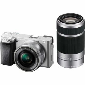 SONY(ソニー) APS-C ミラーレス一眼カメラ α6400 ダブルズームレンズキット(同梱レンズ:SELP1650+SEL55210) シルバー ILCE-6400Y S