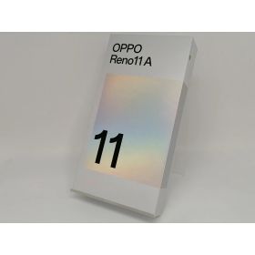 【未使用】【赤ロム保証あり】Oppo ymobile 【SIMフリー】 OPPO Reno11 A ダークグリーン 8GB 128GB【東池袋1丁目】保証期間3ヶ月