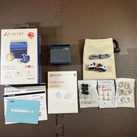 【ジャンク品】AVIOT TE-D01d mk2 ワイヤレスイヤホン