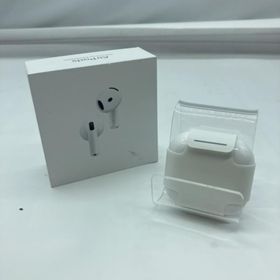 アップル(Apple)の【中古】Apple AirPods 4 MXP93J/A ワイヤレスイヤホン ノイズキャンセリング対応 2024年[19][240019514935](ヘッドフォン/イヤフォン)