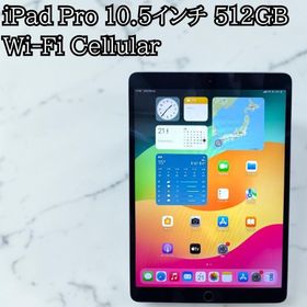 iPad Pro 10.5 512GB Wi-Fi Cellular 迅速発送(タブレット)