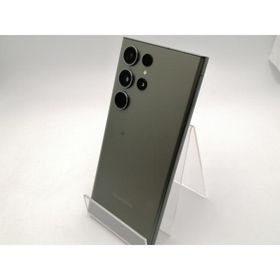 【中古】SAMSUNG au 【SIMフリー】 Galaxy S23 Ultra グリーン 12GB 256GB SCG20【ECセンター】保証期間１ヶ月【ランクC】