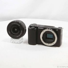 〔中古〕SONY(ソニー) VLOGCAM ZV-E10L パワーズームレンズキット ブラック〔349-ud〕