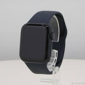 〔中古〕Apple(アップル) Apple Watch SE 第2世代 GPS 40mm ミッドナイトアルミニウムケース ミッドナイトスポーツバンド〔377-ud〕