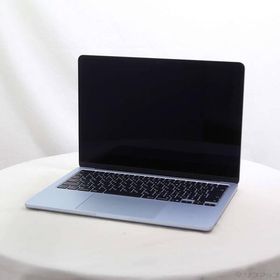 〔中古〕Apple(アップル) MacBook Air 13.6-inch Early-2025 MC6T4J／A Apple M4 10コアCPU_8コアGPU 16GB SSD256GB スカイブルー 〔15.7 Sequoia〕〔258-ud〕