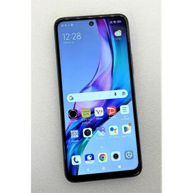 中古 Xiaomi Redmi Note 10T 64GB アジュールブラック A101XM SIMフリー ※赤ロム保証あります