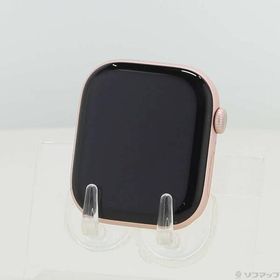 〔中古〕Apple(アップル) Apple Watch Series 10 GPS + Cellular 46mm ローズゴールドアルミニウムケース バンド無し〔352-ud〕