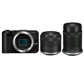 キヤノン CANON キャノン ミラーレスカメラ EOS R50 V (ブラック)・ダブルズームキット(6895C057) 取り寄せ商品