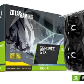 【中古】 ZOTAC GAMING GeForce GTX 1660 Ti 6GB GDDR6 グラフィックスボード VD6900 ZTGTX1660TI-6GB