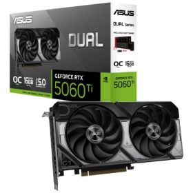 Dual GeForce RTX 5060 Ti OC Edition 16GB GDDR6 DUAL-RTX5060TI-O16G