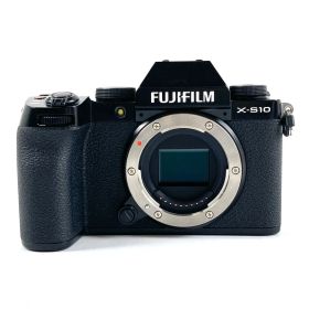 富士フイルム FUJIFILM X-S10 ボディ ブラック デジタル ミラーレス 一眼カメラ 【中古】