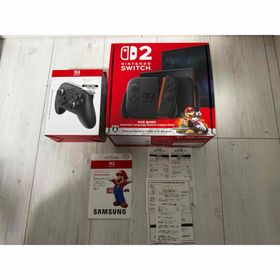 ニンテンドースイッチ(Nintendo Switch)の【新品未開封品】Switch2本体プロコントローラーSDExpressフルセット(家庭用ゲーム機本体)