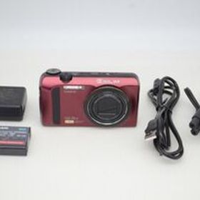 美品 CASIO カシオ HIGH SPEED EXILIM EX-ZR300 コンパクトデジタルカメラ レッド 251104ac【アルプスカメラ】