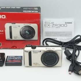 良品 CASIO カシオ HIGH SPEED EXILIM EX-ZR300 コンパクトデジタルカメラ ゴールド 元箱付 260311n【アルプスカメラ】