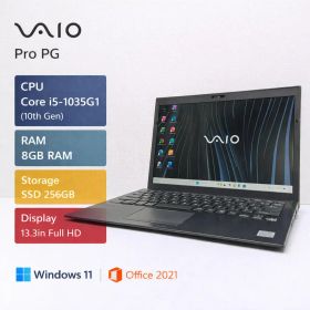 VAIO Pro PG Core i5-1035G1 8G 256GB オフィス