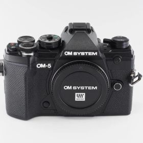 OM SYSTEM OM-5 ミラーレス一眼 ブラック