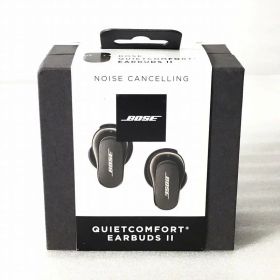 【未開封】 ボーズ / BOSE QuietComfort Earbuds II QCEARBUDS2ELP BLK インナーイヤー型 / 完全ワイヤレス イヤホン 2022年 トリプルブラック 30020914