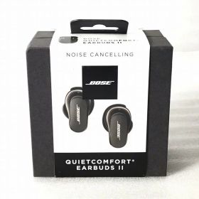 【未開封】 ボーズ / BOSE QuietComfort Earbuds II QCEARBUDS2ELP BLK インナーイヤー型 / 完全ワイヤレス イヤホン 2022年 トリプルブラック 30020916