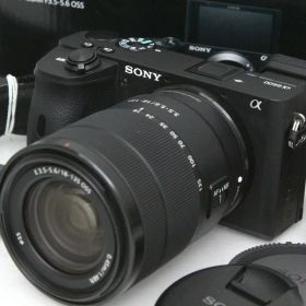 【中古】【美品】ソニー α6600 ILCE-6600M 高倍率ズームレンズキット（センサー清掃済み） CA01-R4746-3Y4 SONY Eマウント APS-C 5軸手ブレ補正 EVF 標準ズーム レンズ付き セット 中古
