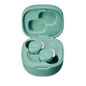 オーディオテクニカ ATH-SQ1TW STB 完全ワイヤレスイヤホン/サステナブル/Bluetooth/低遅延/マルチペアリング/小型 軽量