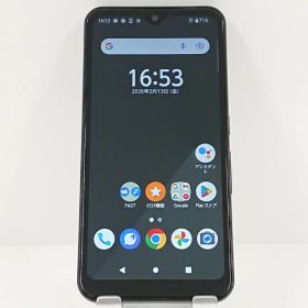 arrows We FCG01 au ブラック 送料無料 本体 c17130 【中古】