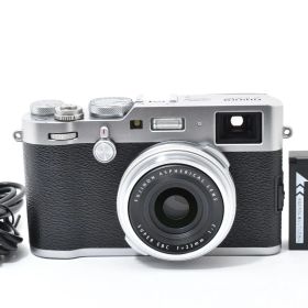 【返品保証】★美品★フジフイルム FUJIFILM X100F シルバー 《ショット数:54回》★ L988#6709