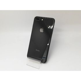 【中古】Apple au 【SIMロック解除済み】 iPhone 8 Plus 64GB スペースグレイ MQ9K2J/A【福岡天神】保証期間1ヶ月【ランクC】