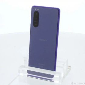 【中古】SONY(ソニー) Xperia 5 II 128GB パープル SO-52A docomoロック解除SIMフリー 【349-ud】