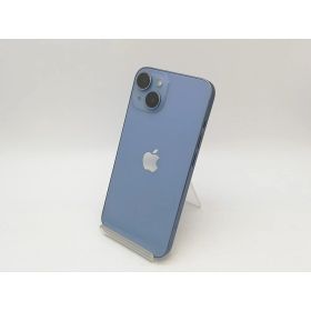 【中古】【赤ロム保証あり】Apple au 【SIMフリー】 iPhone 14 256GB ブルー MPWN3J/A【大阪堂島】保証期間1ヶ月【ランクC】