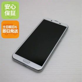 【中古】 良品中古 SH-M08 AQUOS sense2 ホワイトシルバー スマホ 本体 白ロム 中古 土日祝発送OK