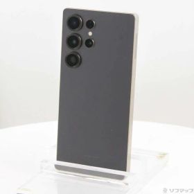 【中古】SAMSUNG(サムスン) Galaxy S25 Ultra 256GB チタニウムブラック SM-S938QZKASJP SIMフリー 【377-ud】