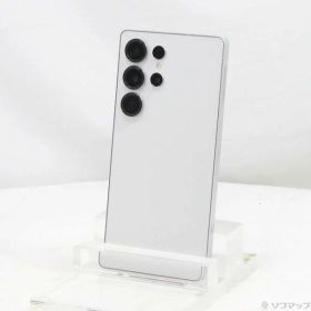 【中古】SAMSUNG(サムスン) Galaxy S25 Ultra 256GB チタニウムホワイトシルバー SM-S938QZSASJP SIMフリー 【262-ud】