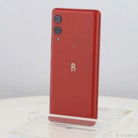【中古】楽天 Rakuten Hand 5G 128GB クリムゾンレッド P780 楽天 SIMフリー 【295-ud】