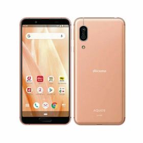 【SIMロック解除済】docomo AQUOS sense3 SH-02M Light Copper SHARP 当社3ヶ月間保証 中古 イオシス