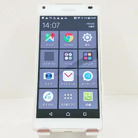 Xperia Z5 Compact SO-02H ドコモ ホワイト 送料無料 本体 c15583 【中古】