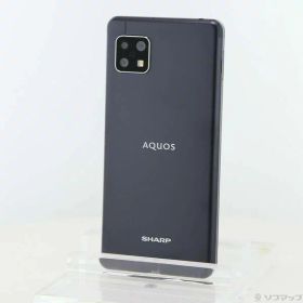 【中古】SHARP(シャープ) AQUOS sense4 64GB ブラック SH-M15 SIMフリー 【349-ud】