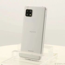 【中古】SHARP(シャープ) AQUOS sense4 64GB シルバー SH-M15 SIMフリー 【295-ud】