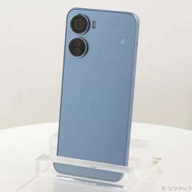 【中古】ZTE Libero 5G IV 128GB ブルー ZESCD1 Y!mobile SIMフリー 【269-ud】