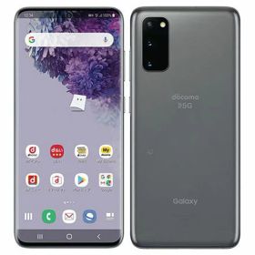 【中古】【安心保証】 Galaxy S20 5G SC-51A[128GB] docomo コスミックグレー