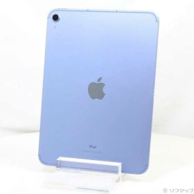 【中古】Apple(アップル) iPad 第10世代 64GB ブルー MQ6K3J／A SoftBankロック解除SIMフリー 【377-ud】