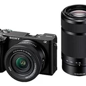 ★ソニー / SONY α6400 ILCE-6400X ダブルズームレンズキット [ブラック]【デジタル一眼カメラ】【送料無料】