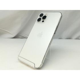 【中古】Apple docomo 【SIMロック解除済み】 iPhone 12 Pro Max 128GB シルバー MGCV3J/A【札幌】保証期間１週間【ランクC】