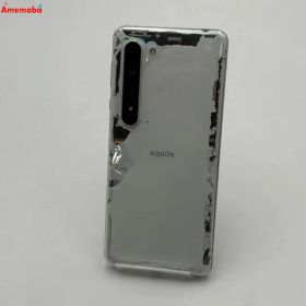 【中古】AQUOS R5G 256GB ホワイト SH-51A docomo版SIMフリー ジャンク品