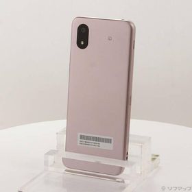 〔中古〕ZTE かんたんスマホ4 128GB ピンク A402ZT Y!mobile SIMフリー〔269-ud〕