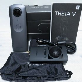 リコー RICOH コンパクトデジタルカメラ RICOH THETA V 【中古】