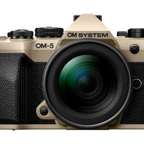 [新品]OM SYSTEM オーエムシステム ミラーレス一眼カメラ OM-5 Mark II 12-45mm F4.0 PRO レンズキット サンドベージュ（キャンペーン対象商品）