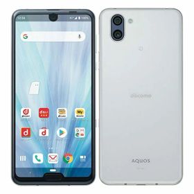 【中古】【安心保証】 AQUOS R3 SH-04L[128GB] docomo プラチナホワイト
