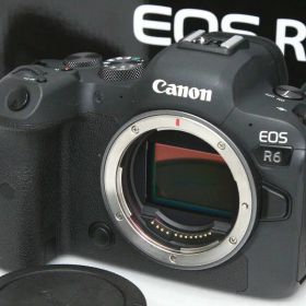 【中古】【良品】キヤノン EOS R6 ボディ（センサー清掃済） CA01-R4747-3Y3 Canon RFマウント フルサイズ 5軸手ブレ補正 EVF 中古